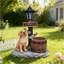 Statue de jardin Labrador