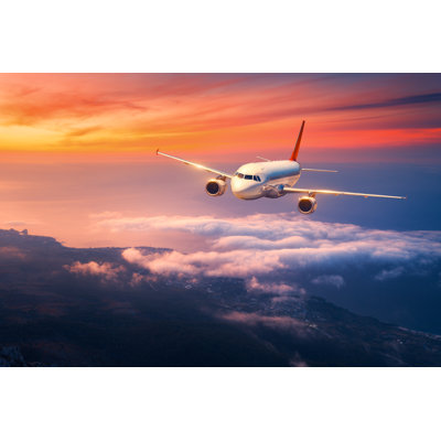 Gilstrap Passenger Airplane - Wrapped Canvas Print