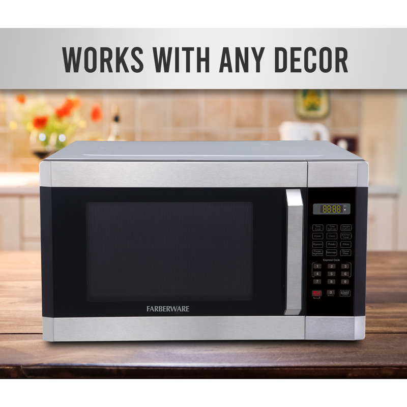 Farberware FMO16AHTBKE Countertop Microwave Oven - Thumbnail 3