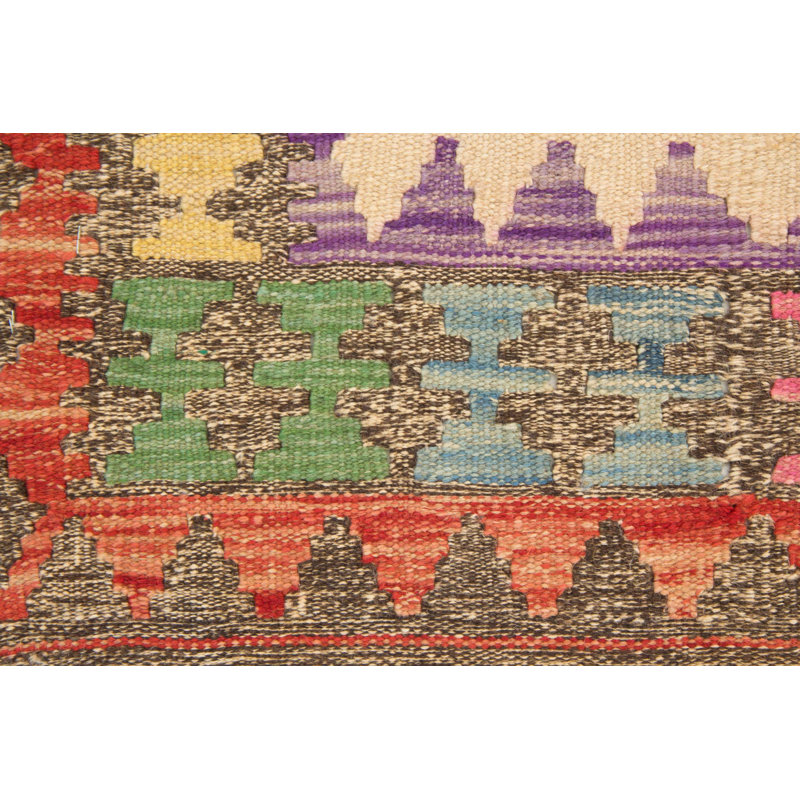 Geometric Hand Woven 83cm X 120cm Area Rug