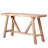 Farmhouse A- Frame Wood Console Table, 58.5"