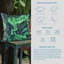 Coussins décoratifs, vert tropical