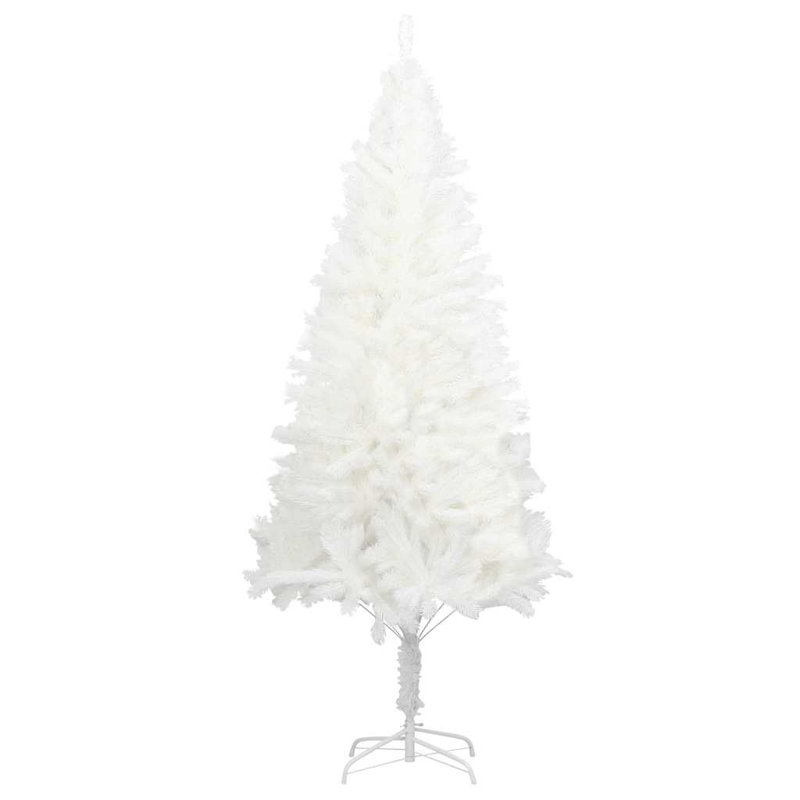 	vidaXL Artificial Christmas Tree Lifelike Needles White, 3.94ft H
