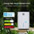 Dehumidifier For Home, Basement And Large Room Up To 5000 Sq. Ft., With Drain Hose, Timer, Intelligent Humidity Control And Large Water Tank