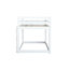 Lit simple mezzanine blanc avec plateau en bois d'hévéa massif Robuste et fiable. Espace de rangement supplémentaire en dessous. Guide d'assemblage facile Augmentez l'organisation de votre chambre à coucher. Processus simple-831908756