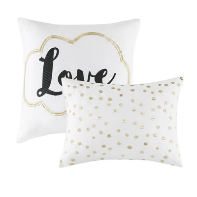 Metallic Printed Comforter Set