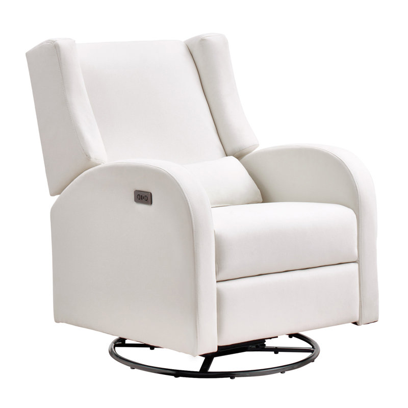 Fauteuil inclinable électrique et fauteuil oscillant électronique, Tissu beige
