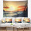 Tapisserie «Seashore Madeira Coast with Blue Waters»-28509410