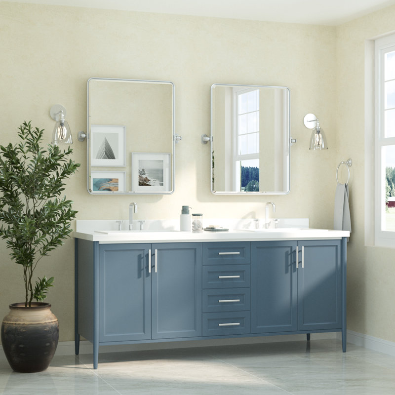 Miroir Parren, Noir mat, 30 po x 24 po