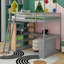 Lit mezzanine avec tablettes et bureau-816686043-816686021