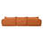 116'' Fully Compressed Sofa with Foam-1038893039