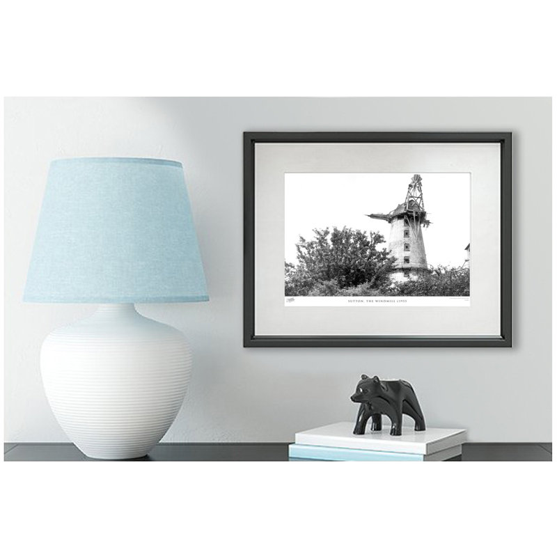 Sutton, The Windmill C1955 by Francis Frith - Single Picture Frame Print, 40cm H x 50cm W x 2.3cm D