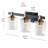 3-Light UL Listed Modern Vanity Lighting with Texture Glass Shade