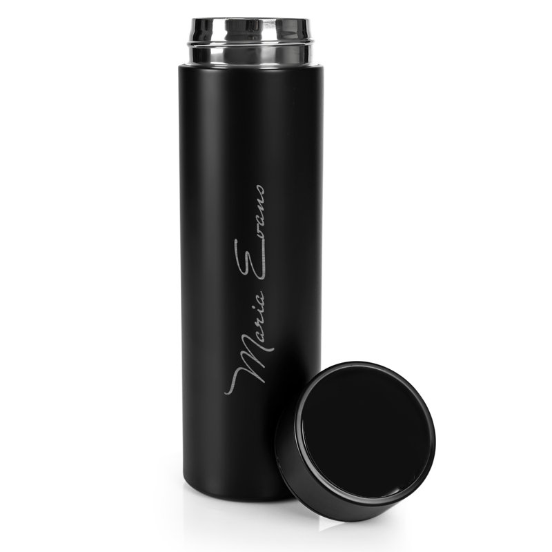 Zarify Stainless Steel Water Bottle, Yes