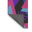 Tapis rose/mauve/bleu tissé à la machine électrique-374550436