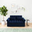 Canapé-lit double 56 po avec coussins moelleux-1148006112