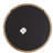 Castellon Wood Round Wall Mirror