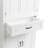Bathroom Storage Solution: Tall White Cabinet With Drawer For Versatile Arrangements