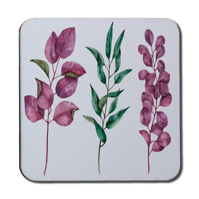 Square 6 Piece Coaster Set