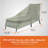 Housse pour chaise longue Basics