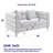 Kyng Sectional Sofa with 2 Pillows, Comfort Sectional Sofa-Deep Seating Sectional Sofa, Soft Sitting for Living Room, Bedroom-591389723-590788652