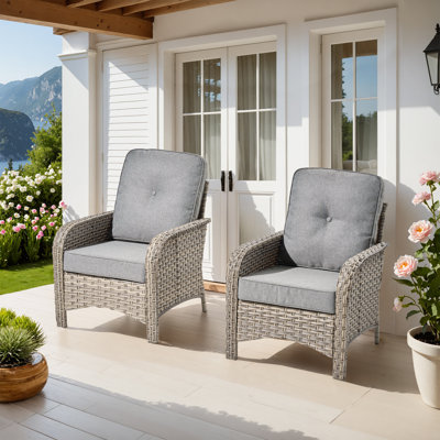 Emroy 5- Person Outdoor Seating Group With Cushions
