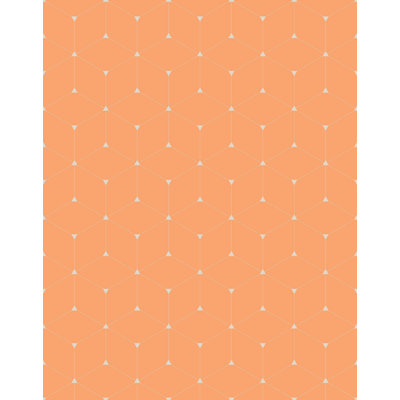 Swampscott Cube Geometric Wallpaper