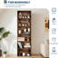181.4cm H x 54.9cm W Bookcase-1726284745
