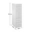 Eumeka 28cm Wide 8 -Drawer File Cabinet-289537613