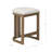 Arik Barrel Backless Bar Stool With Boucle Upholstery-121931514