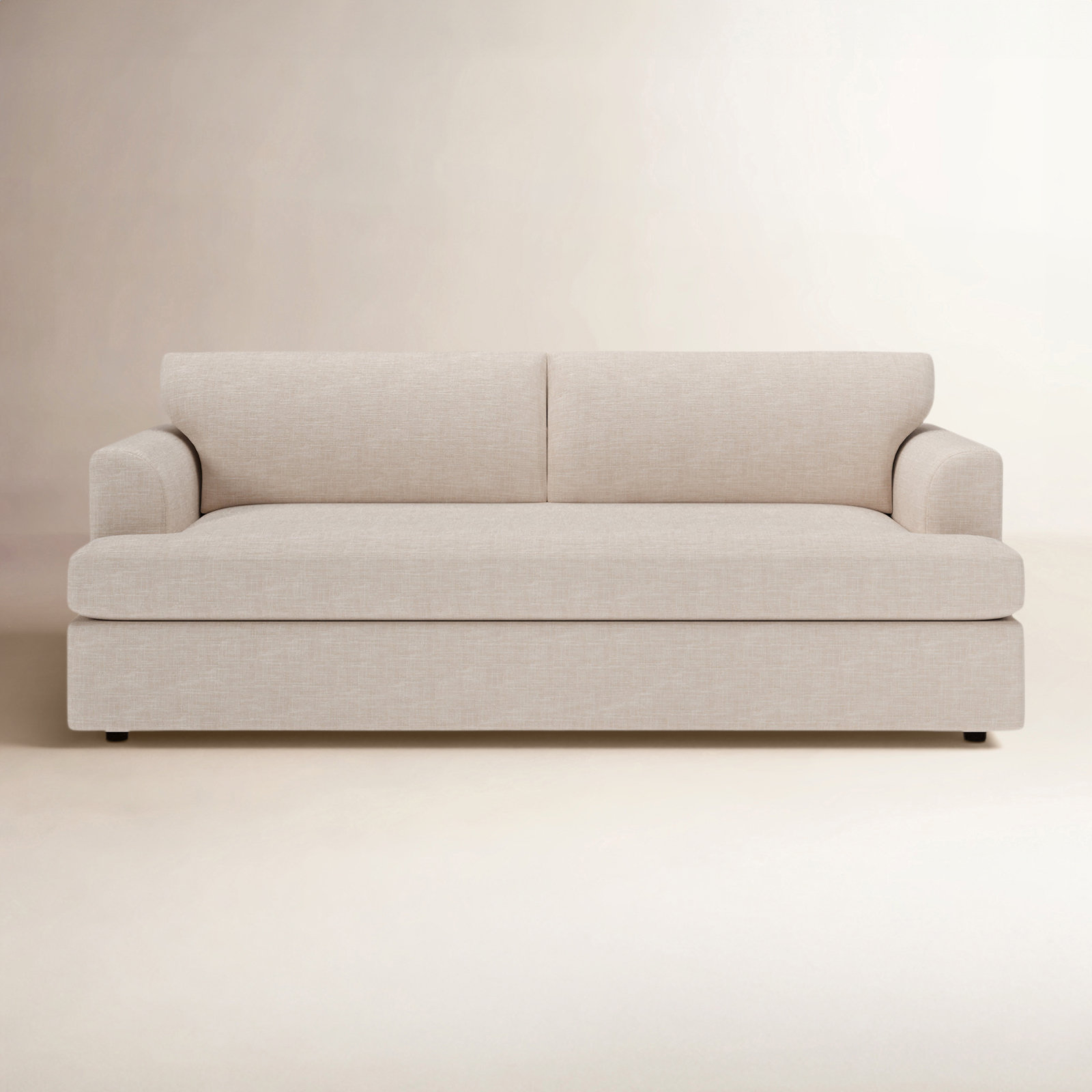 Brooks 92.5" Upholstered Sofa, Lena Sand