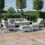 Hafza 2 Seat Aluminium Sofa Set - with Rising Table-1345391631-1440953598-1345391630