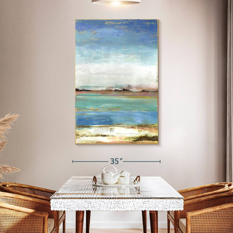 Avery Waterfront II, 51" H x 34" W