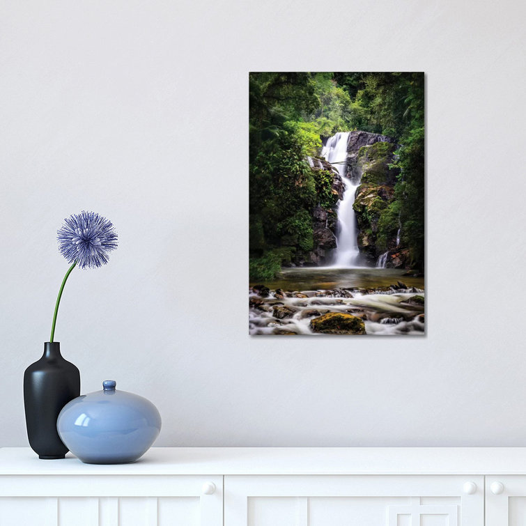 Waterfall II by Glauco Meneghelli - Print on Canvas