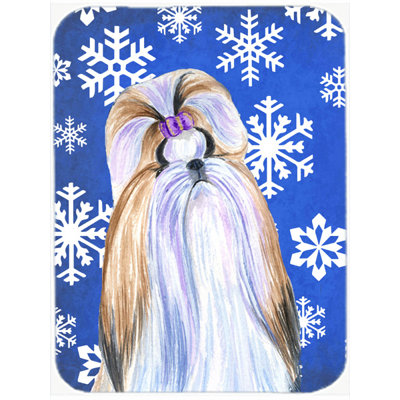 Planche à découper en verre tzu de l’allée de noël Ashlynn
