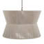 Gregory 8 - Light Shaded Geometric Chandelier with Rope Accents