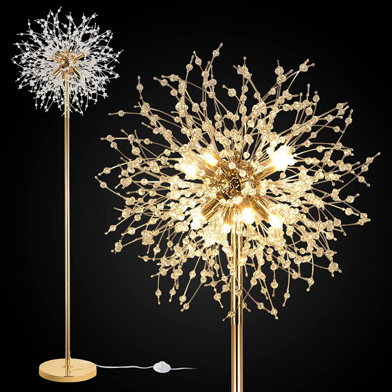 68.9'' Novelty Floor Lamp, Gold