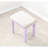 Fascinating Purple Wood Vanity With Stool, 3 Drawers And Adjustable Beauty Care Mirror Table Cozy Stool 3 Storage Appeal-1288871564
