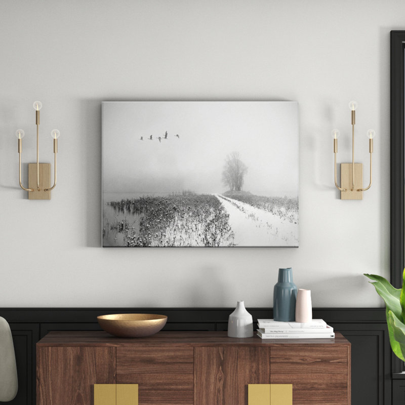 Print on Canvas, 41cm H x 51cm W, Timber Floater Frame