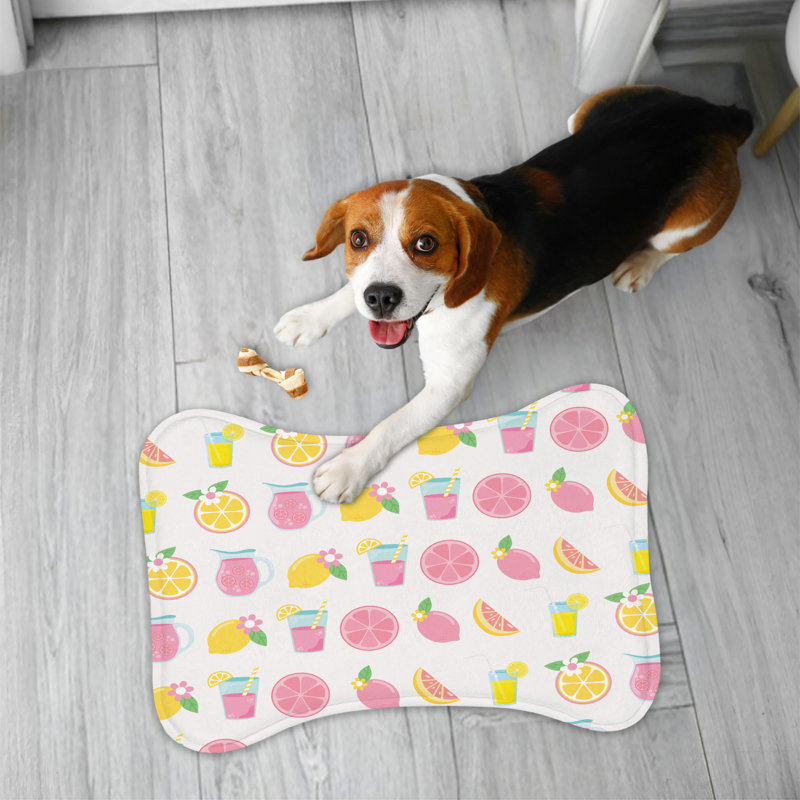 Tapis d'alimentation 1 pièce Blush Citrus Delight, 18"