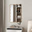 Wavy Framed Wall Accent Mirror in Gold 50x76CM