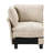 5 Modular Sectional Featuring Taupe Chenille Upholstery, Plywood Frame, High Foam Padding Over Pocket Coils, Adjustable Arm Pillows, Reversible Cushions, Removable Zippered Covers, Exposed Black Faux-1225077536