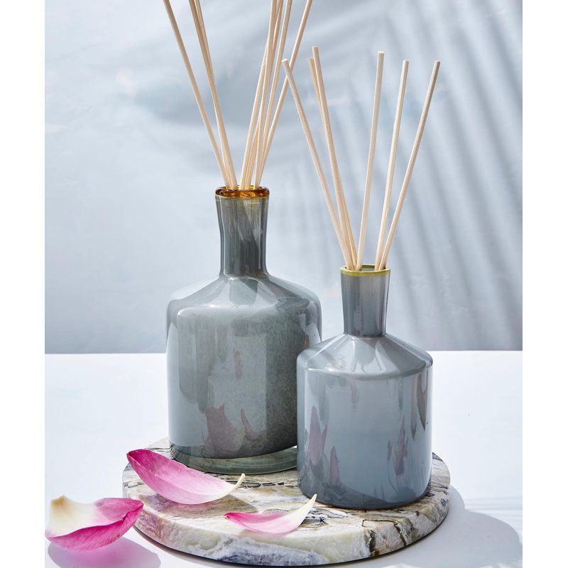 Reed Diffuser, 6.5" H x 4" W x 4" D, Sea And Dune, Blue