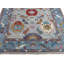 Tapis argenté 9 x 12 Oushak