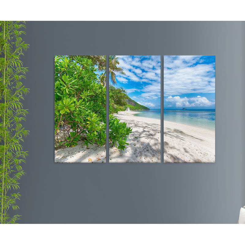 Vacation Fever Sunglow - Wrapped Canvas Print, 100cm L x 150cm W x 2,5cm D, 1 Piece