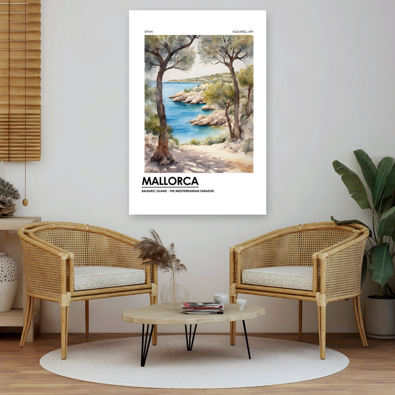 Impression sur art mural, Mall Coast Coastal Peaceful Serene Tranquil Coastal Landscape, H 60 po x l 40 po