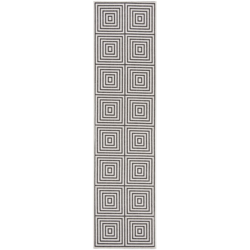 Beach House Performance Geometric Indoor/Outdoor Area Rug, Runner 2'2" x 6'