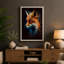 Fox In Dissolution Modern - Print-136727944-136727940