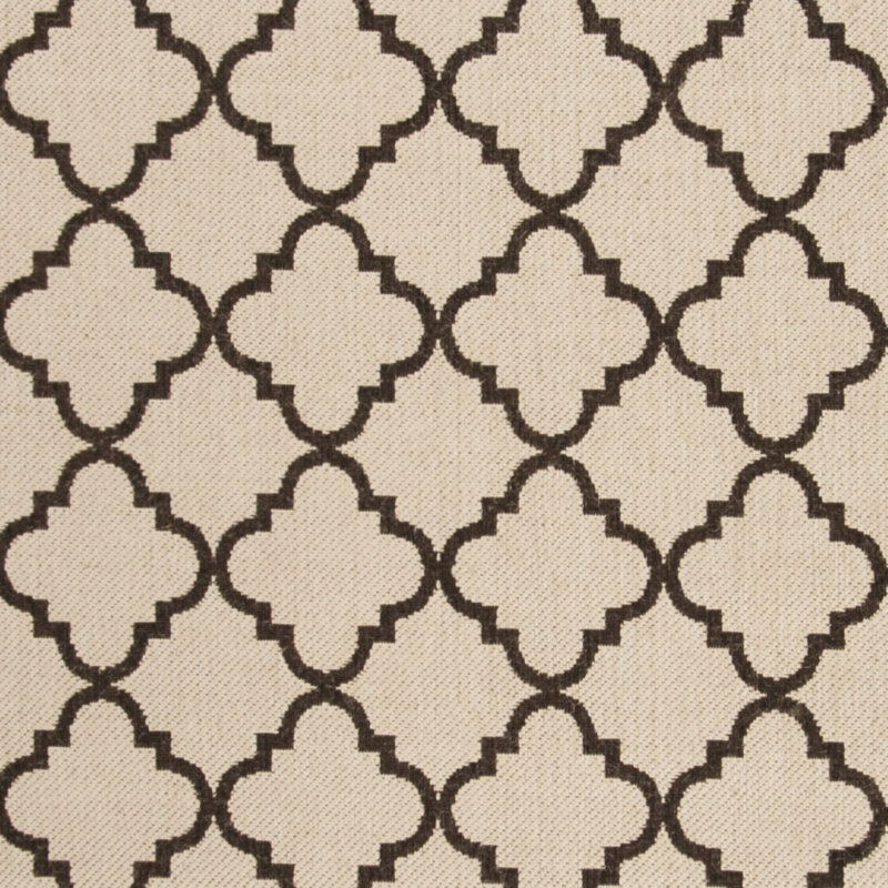 Ferrill 100 Performance Geometric Rug, Round 6'7"