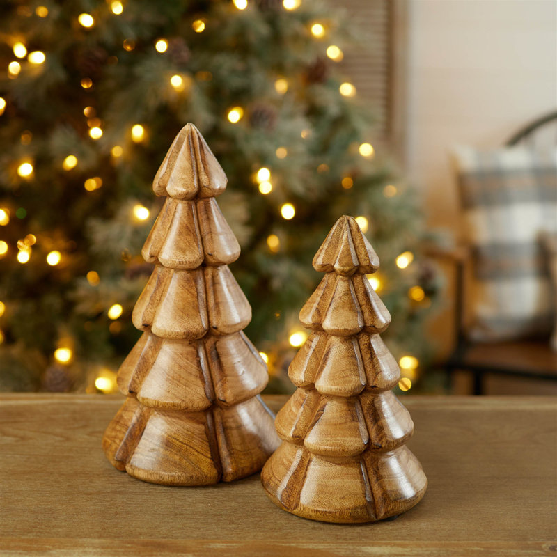 Modern Wood Pine Tree